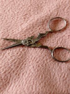 Paire de ciseaux anciens en acier Lièvre / scissors