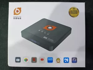 NEW LEMON 柠檬电视 8K Ultra Chinese TV BOX 香港/台湾/中国 /越南/日本/韩国频道/电影/电视剧/7天回放 - Picture 1 of 6