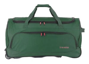 travelite Basics Fresh Wheeled Duffle Reisetasche Trolley dunkelgrün dunkelgrün - Bild 1 von 7