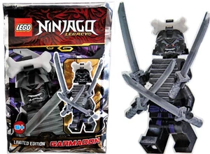 LEGO NINJAGO LORD GARMADON MINI FIGURE FOUR ARMS SWORDS 70679 111901 LEGACY NEW - Picture 1 of 2
