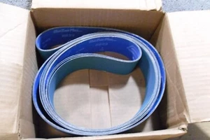 3 Pk Norton Norzon Plus 3" x 132" 80 Grit Sanding Belt R823 - Picture 1 of 3