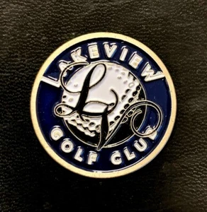 Lakeview Golf Club - Golf Ball Marker - Picture 1 of 2