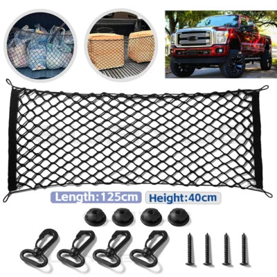 Red de carga de malla estilo sobre maletero trasero para Ford F-150 F-250 F-350 Super Duty Foto 1 de 4