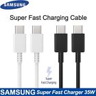 Type C to Type-C Cable Fast Charger Long USB C Leads For Samsung Galaxy Phones
