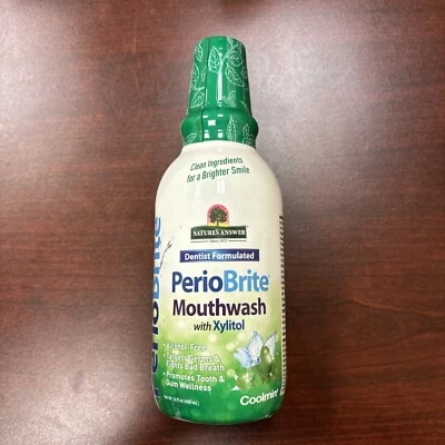 PerioBrite, Mouthwash with Xylitol, Coolmint, 16 fl oz (480 ml) - Image 1 of 3