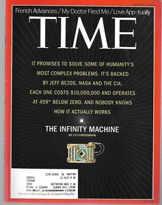 Time Magazine February 17, 2014- The Infinity Machine - Bild 1 von 2
