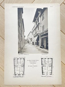 Sainte-Maxime - Planche Architecture Maisons Provencales Villa Moderne - Picture 1 of 1