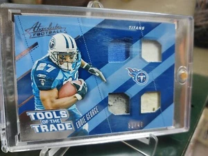 2017 Panini Absolute Eddie George Tennessee Titans SP Game Worn Relic#31/49 - Picture 1 of 5