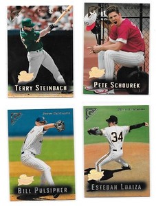 1996 Topps Gallery Baseball Players Private Issue Parallel Numbered Inserts /999