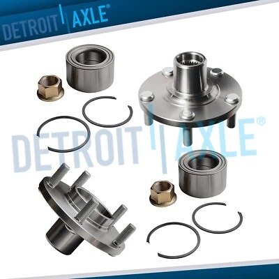 Pair (2) Front Wheel Bearing Hubs for Infiniti I35 Nissan Maxima Altima Non ABS - Image 1 of 4