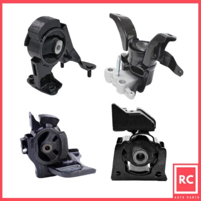Juego de 4 piezas de montaje de motor y transmisión automática para Toyota Prius 10-15/12-15 Prius V 1,8 L Foto 1 de 4