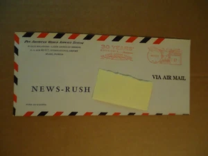 Pan American World Airways System 30 years experience MIAMI FLA envelope 1959 - Picture 1 of 1