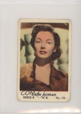 1952 Dutch Gum Serie B Ruth Roman #176 f5h
