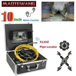 Contatore contatore ispezione tubi sonda fognaria 512hz localizzazione trasmettitore telecamera - Foto 1 di 13