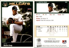 Dustin Craig 2006 Choice Lynchburg Hillcats #05 RC Card *AutographDen*