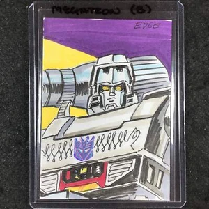 2024 Transformers 40 aniversario Megatron (B) boceto de artista 1/1 Andrew Edge - Imagen 1 de 1