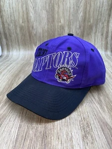 Sombrero Snapback Vintage Años 90 Toronto Raptors The Game Usado - Imagen 1 de 12