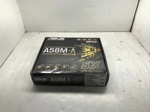 Asus A58M-A USB3 Mainboard AMD Fm2+ DDR3 NEU in Open Box mit IO Shield, Handbuch - Bild 1 von 8