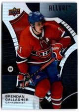 2021-22 Upper Deck Allure Black Rainbow #7 BRENDAN GALLAGHER  Canadiens 