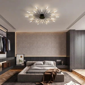 LED Chandelier Lighting Modern Ceiling Lights Kitchen Lamp Lobby Pendant Light - Picture 1 of 6