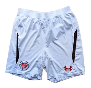 Under Armour FC St. Pauli Shorts Hose weiß Sz. S - Picture 1 of 3