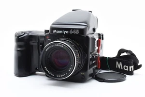 Mamiya 645 Pro AE Finder 80mm F2.8 Lens 120 Film Back , Winder grip A2460459 - Picture 1 of 13