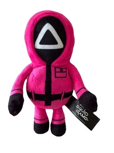 Guardias enmascarados Pink Guards Triangle - Netflix Juego de calamares Juguete 8 pulgadas Nuevo - Imagen 1 de 4