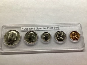 1965-Special Mint Set (SMS) w/5 Coins in Whitman Holder-072025-16 - Picture 1 of 4