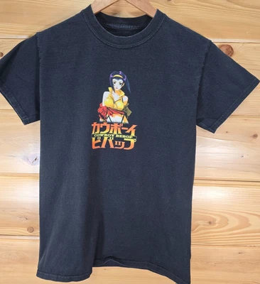 Camiseta Vaquera Bebop Faye Anime San Valentín Adulto Pequeña Doble Cara Animación Foto 1 de 4