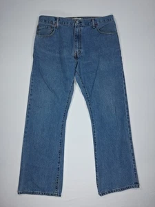 Levi's 517 Herren 5 Pocket Blau Denim Jeans Medium Wash 36x30 Boot Cut - Bild 1 von 8
