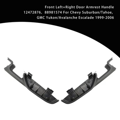 Front Left+Right Door Armrest Handle For Chevy Suburban Tahoe Avalanche 99-06🚙 Foto 1 de 4