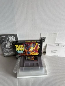 Super Nintendo SNES game: Porky Pig’s Haunted Holiday Box, Cart, Manual, Insert - Picture 1 of 5