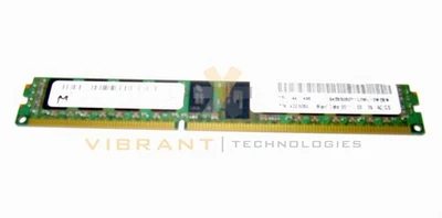 IBM 44T1486 2Gb PC3-10600 1333MHz CL9 ECC VLP Rdimm zj - Image 1 of 3