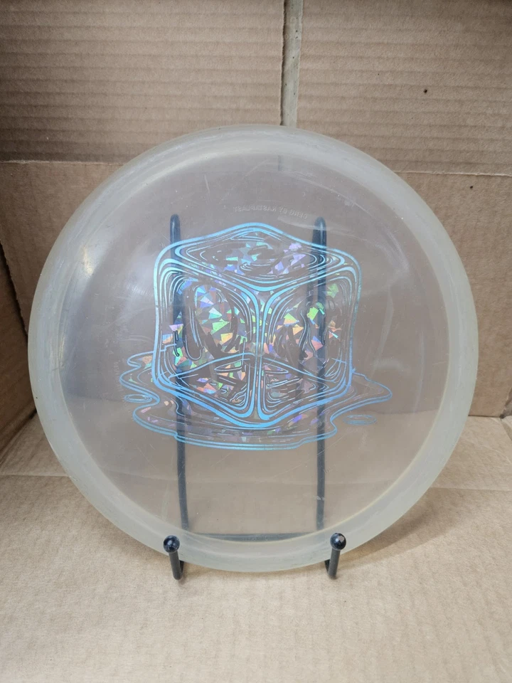 Kastaplast K1 Soft Berg - "ICE" berg 印章 - 174.92 克 透明 带蓝色邮票  — 第 1/1 张图片