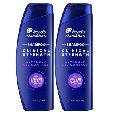 Head & Shoulders Clinical Dandruff Shampoo Twin Pack, Prescription Strength,...  - Image 1 of 4
