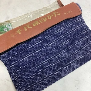 Japanese Yukawa clothes fabrics "Tanmono" for women navy simple casual - Picture 1 of 7