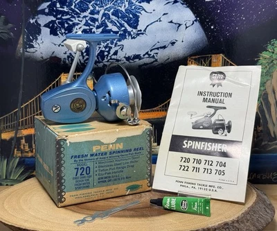 (NOS) Carrete Penn Spinfisher 720 de colección con caja original, **LEER DESCRIPCIÓN POR FAVOR** Foto 1 de 4