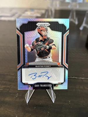 Prizm Baseball 2025 - Legendary Auto Buster Posey Foto 1 de 2