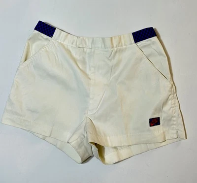 Rare Vintage 80s 90s Men’s White Nike Shorts Size 34 Retro Logo Elastic Waist - Image 1 of 4