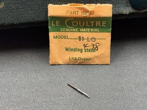 Vintage Jaeger Lecoultre Uhr 11LO 438 Aufzugsschaft NOS Swiss Teil 32 - Bild 1 von 3