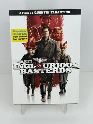 Inglourious Basterds (Sealed DVD, 2009, W Slipcover) Brad Pitt - Image 1 of 2