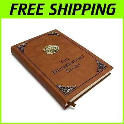 Exquisite Brown Auryn Replica Book - Neverending Story Collectible for Any Fan - Image 1 of 4