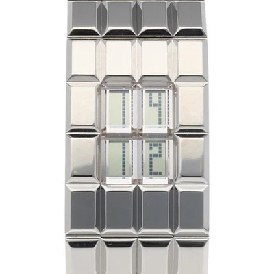 Шоколадные часы CHANEL из нержавеющей стали б/у - Изображение 1 из 4