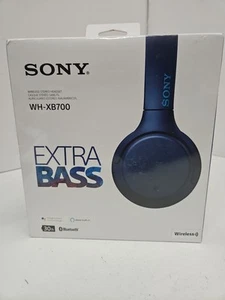 Sony WH-XB700 Wireless Over-Ear Headband Headsets - Blue Sealed - Photo 1 sur 3