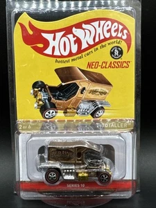 Ultra Low # 00123/03500 2011 Hot Wheels BROWN T-TOTALLER RLC 10 Neo Classics - Picture 1 of 5