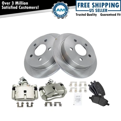 Rear Brake Pad & Rotor Kit Fits 05 Pontiac Montana - Image 1 of 4