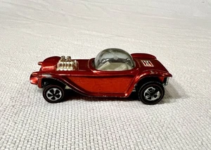 1968 Hot Wheels Redline Beatnik Bandit Red w/ Light Interior US - Picture 1 of 6