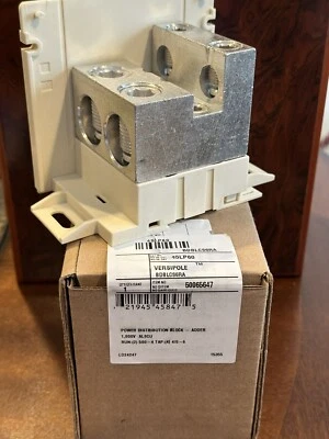 Burndy Power Distribution Block BDBLCS6RA – 1 Pole - 600V - Image 1 of 3