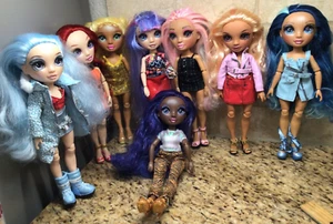 Rainbow High Doll Ruby Anderson Violet Willow Gabriella Icely LOT 8 - Picture 1 of 10