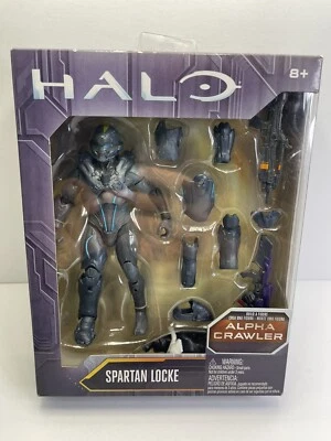 Figura de acción HALO Spartan Locke Alpha Crawler 6" Mattel nueva Microsoft Studios Foto 1 de 4